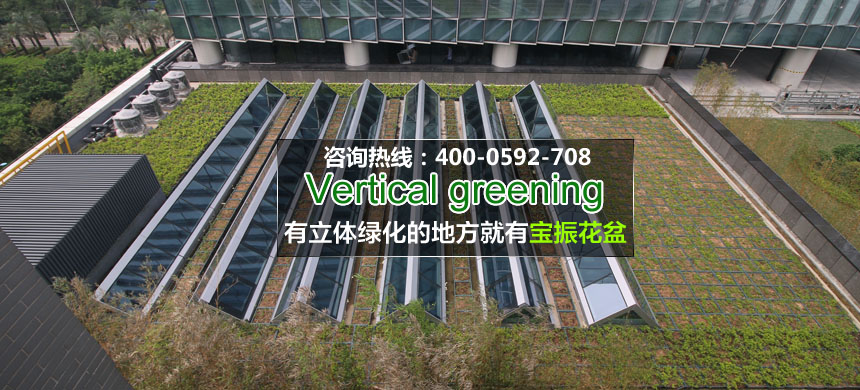 屋頂立體綠化是節能減排的美麗解讀